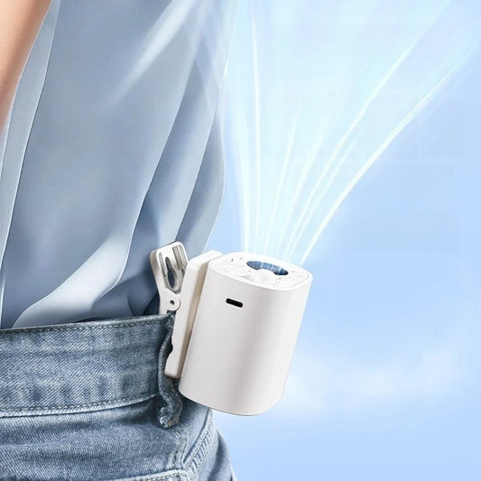 מאוורר נטען עם מסך LED — רעננות ניידת וסוללה ארוכת טווח