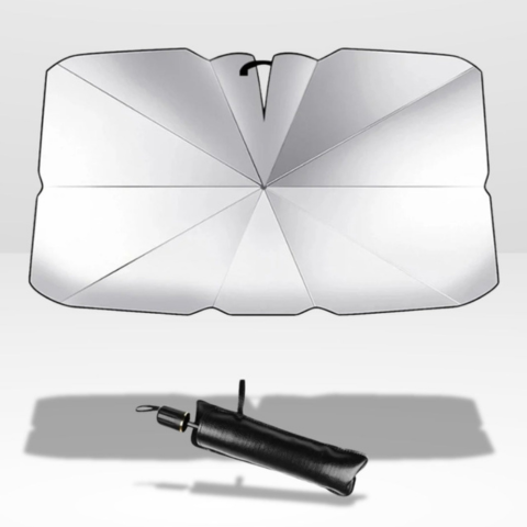 車用サンシェード タイプ傘 – UV保護と熱の軽減