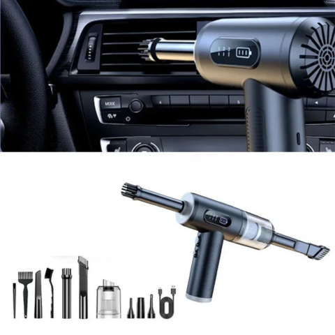 Trådlös Dammsugare För Bil — Kraftfull Rengöring Och Impeccabel Renhet