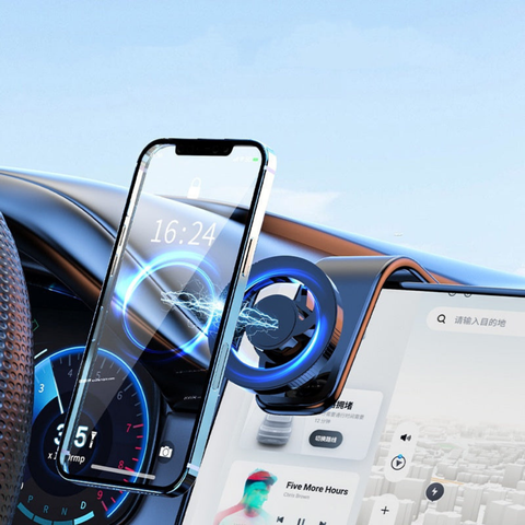 Support Magnetico Per Auto – Fissaggio Sicuro Con Braccio Regolabile