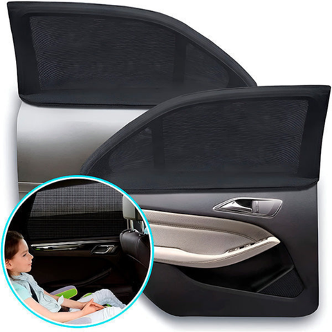 Set of 4 Car Sunshades – Quick Installation and Sun Protection