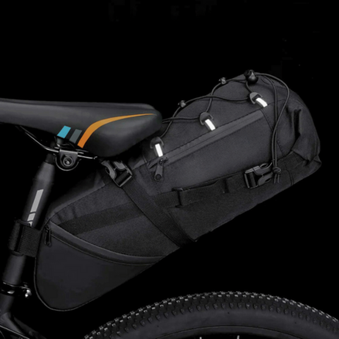 Sykkelveske Stor Kapasitet — Vanntett & Reflekterende