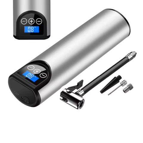 Intelligent luftkompressor — Bärbar & uppladdningsbar