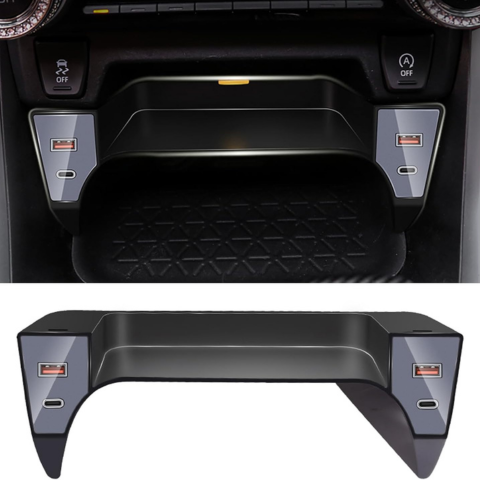 Hub USB De Voiture — Charge Rapide Et Installation Discrète