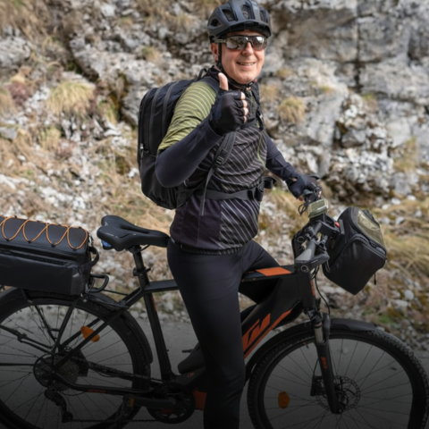 Komfort sykkelsadel - smertelindrende og pustende