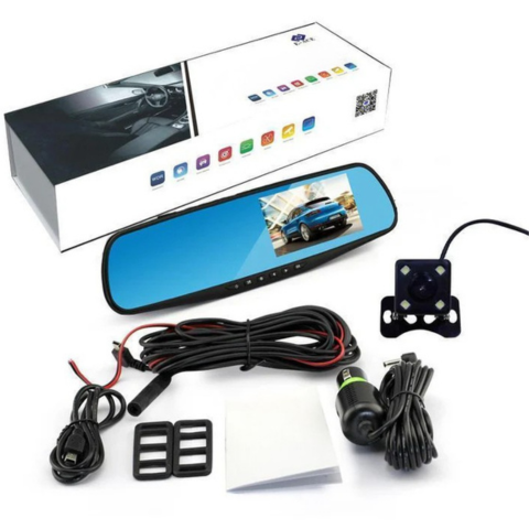 Cámara de salpicadero de doble lente: monitorización continua y gran angular