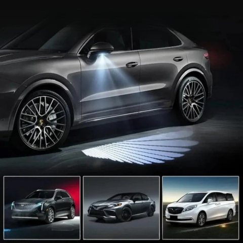 天使の羽カー・ドアライト-視覚効果&ユニークなスタイル