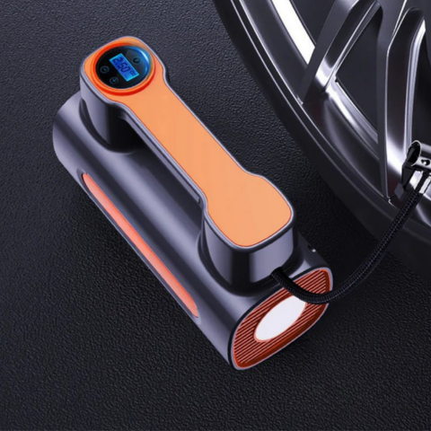 Compresor de aire portátil - Pantalla digital y presión ajustable