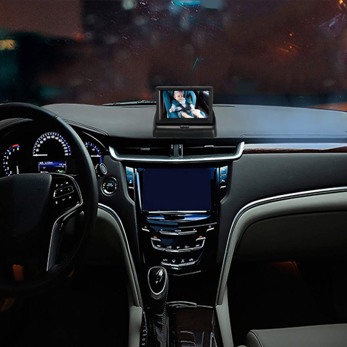 Caméra De Surveillance Pour Bébé En Voiture — Sécurité Et Tranquillité En Trajet