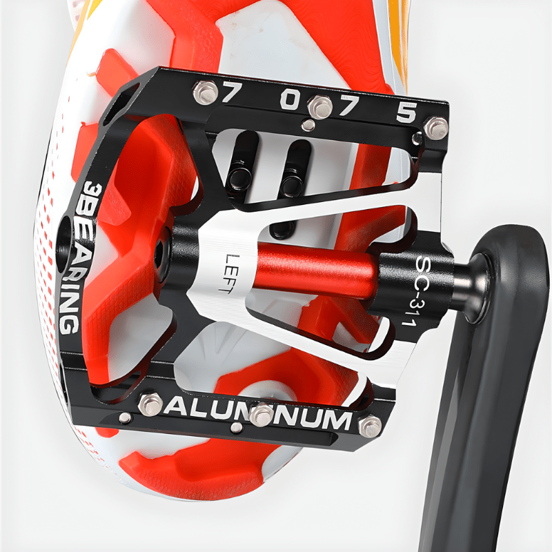 פדלים נגד החלקה לאופניים - קלים במיוחד - עמידים לכל הדרכים 