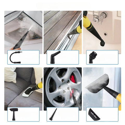 Vysokotlakový parný čistič — Účinný a všestranný 