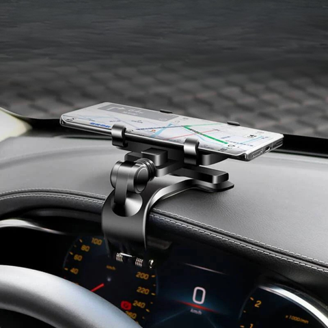 Support Telefono Auto – Rotazione a 1200° e Mantenimento Sicuro 