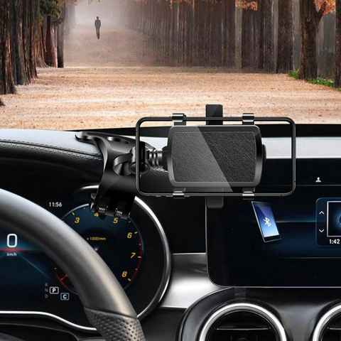 Support Telefono Auto – Rotazione a 1200° e Mantenimento Sicuro 