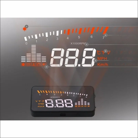 Zobrazení Hlava Vysoká — Optimální Viditelnost Ve Všech Podmínkách 