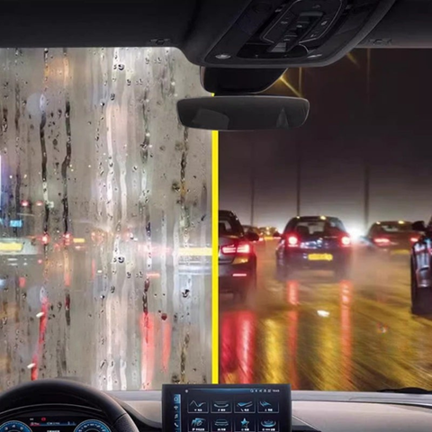 منظف زجاج السيارات - وضوح ولمعان فوري 