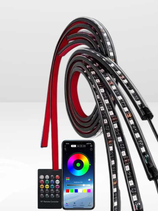 Iluminación LED Bajo Vehículo — Efectos Luminosos Espectaculares y Personalizados 