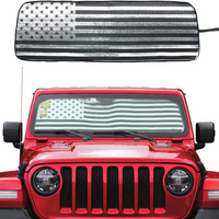 Parasoles para Parabrisas Bandera Americana — Estilo Único y Protección Calor 