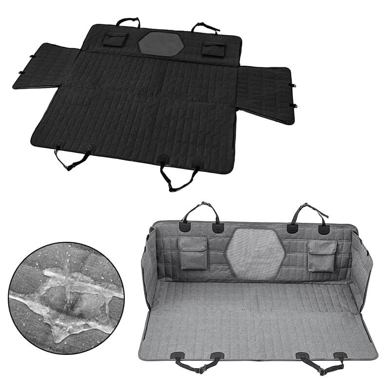 Funda para el asiento del coche del perro - Protección completa y fácil instalación
