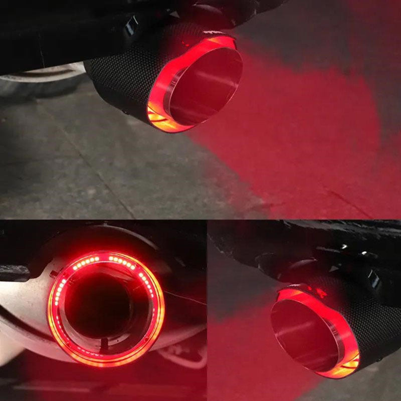 Illuminated Muffler - Visual Effect & Sporty Style