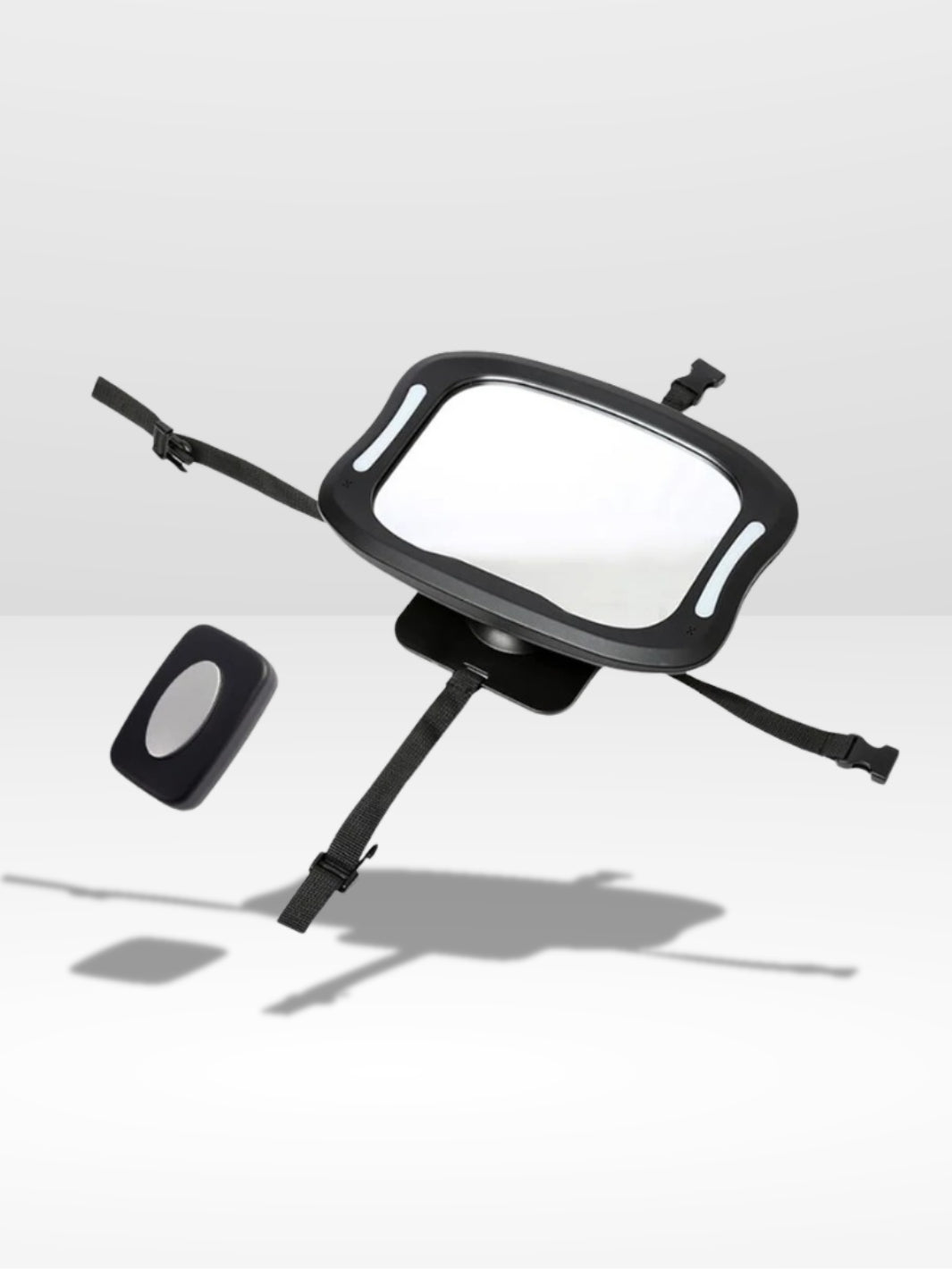 Miroir De Surveillance Pour Bébé — Éclairage Intégré Pour Une Vision Claire De Nuit