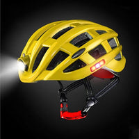 Inteligentní cyklistická helma s LED světlem — maximální bezpečnost a viditelnost 