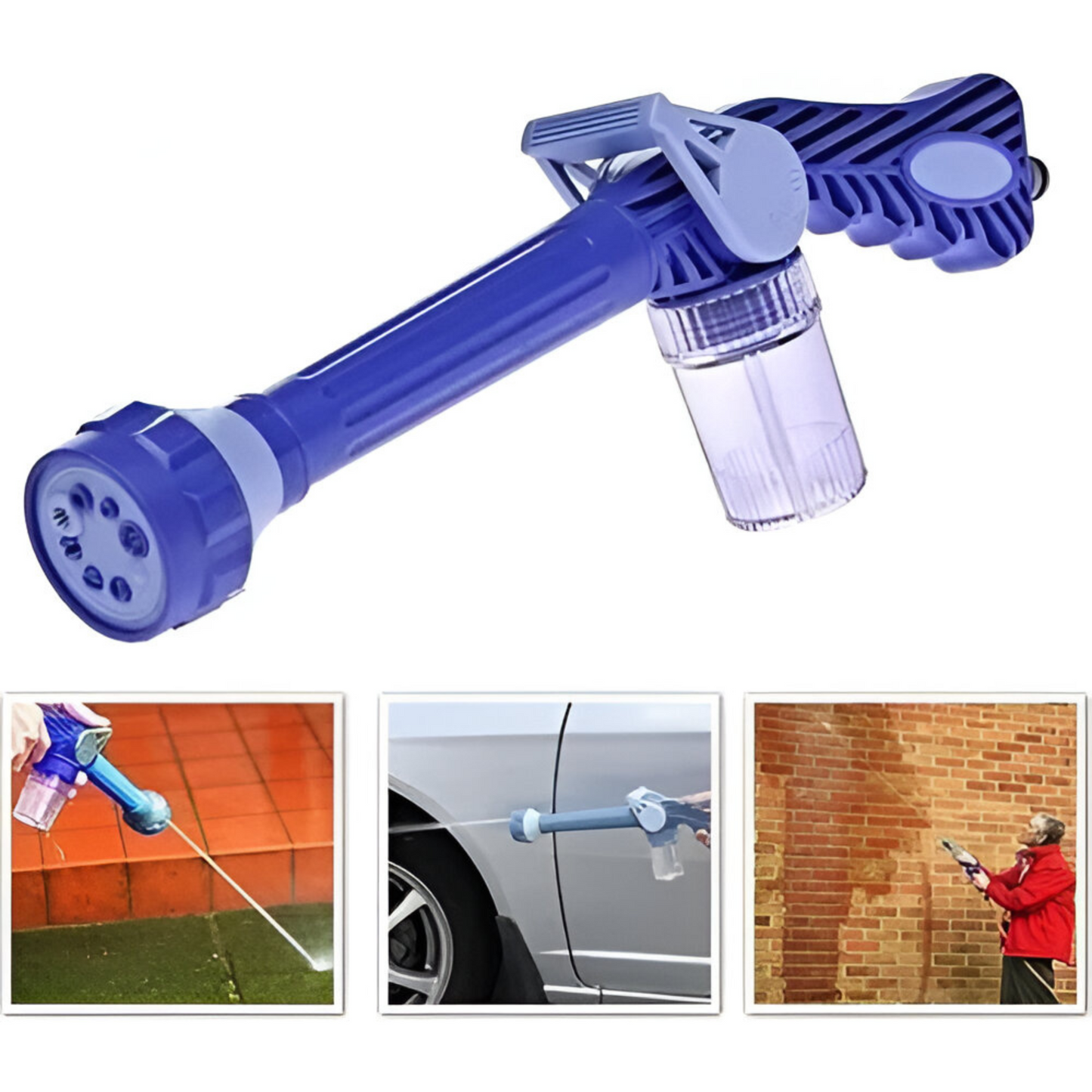 High Pressure Car & Garden Spray Gun - Optimal Power & Easy Use