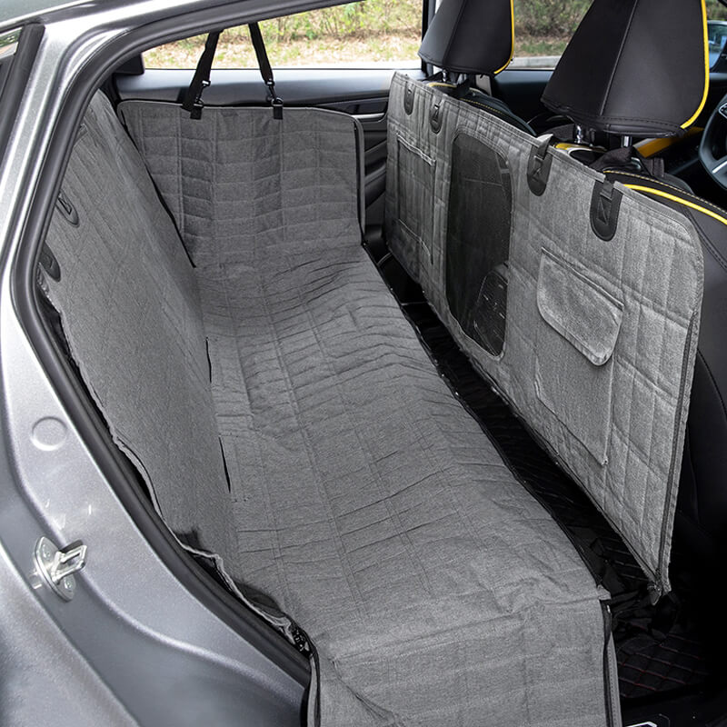 Funda para el asiento del coche del perro - Protección completa y fácil instalación