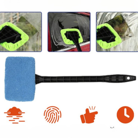 Reinigingsborstel Voor De Binnenkant Van De Voorruit 