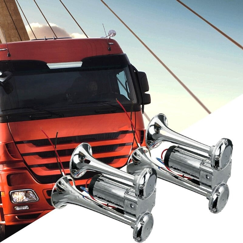 Superkrachtige Claxon Voor Voertuigen — Ultra Sterke Geluidswaarschuwingssignaal 