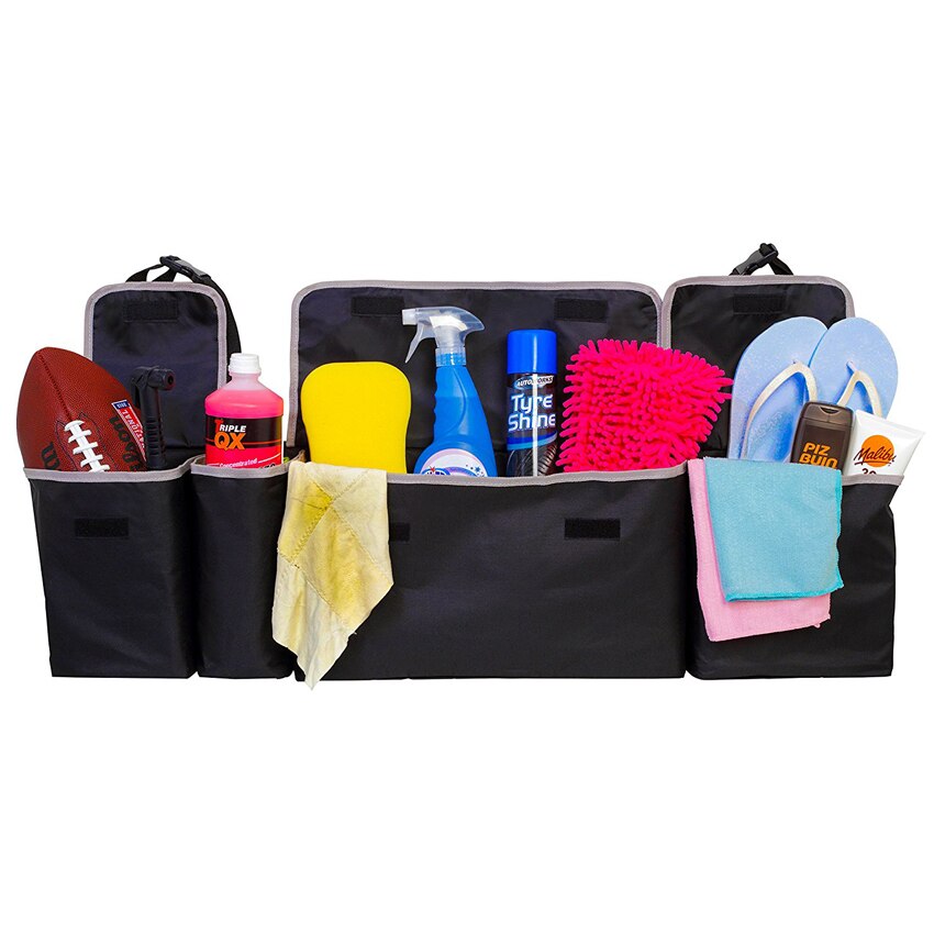 Organizador De Maletero De Coche — Almacenamiento Práctico Y Espacioso 