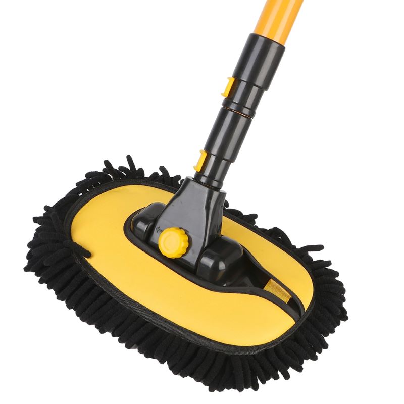Telescopic Cleaning Broom – Swivel Head and Long Handle 