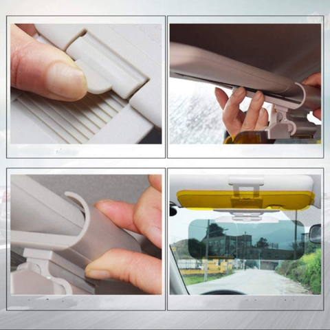 Clip-On Sunshade – Optimal Safety and Visibility on the Road 