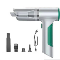 Vezeték Nélküli Porszívó 3 Az 1-ben Autóhoz – Teljes és Praktikus Tisztítás 