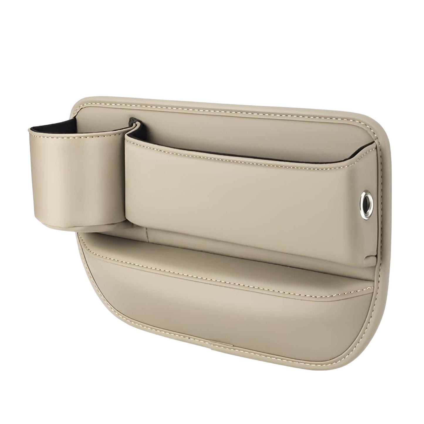 Organizador del espacio del asiento del coche con portavasos: almacenamiento óptimo y fácil acceso