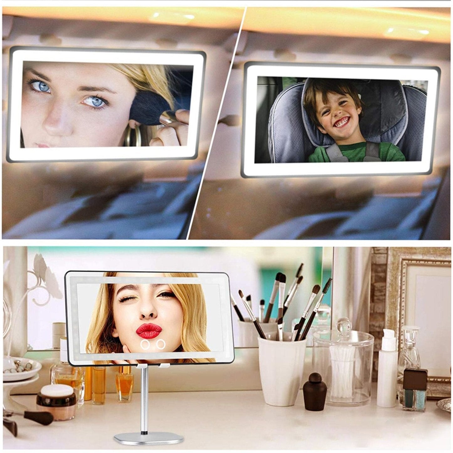 Lustro do makijażu do samochodu — komfort i elegancja w podróży 