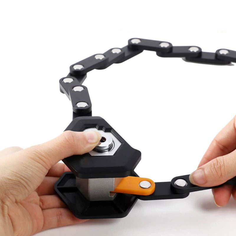 自転車用折りたたみロック — コンパクトで頑丈なセキュリティ 