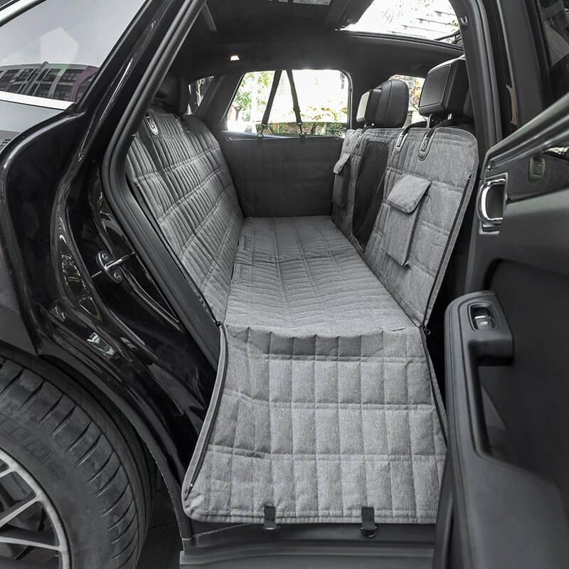 Funda para el asiento del coche del perro - Protección completa y fácil instalación