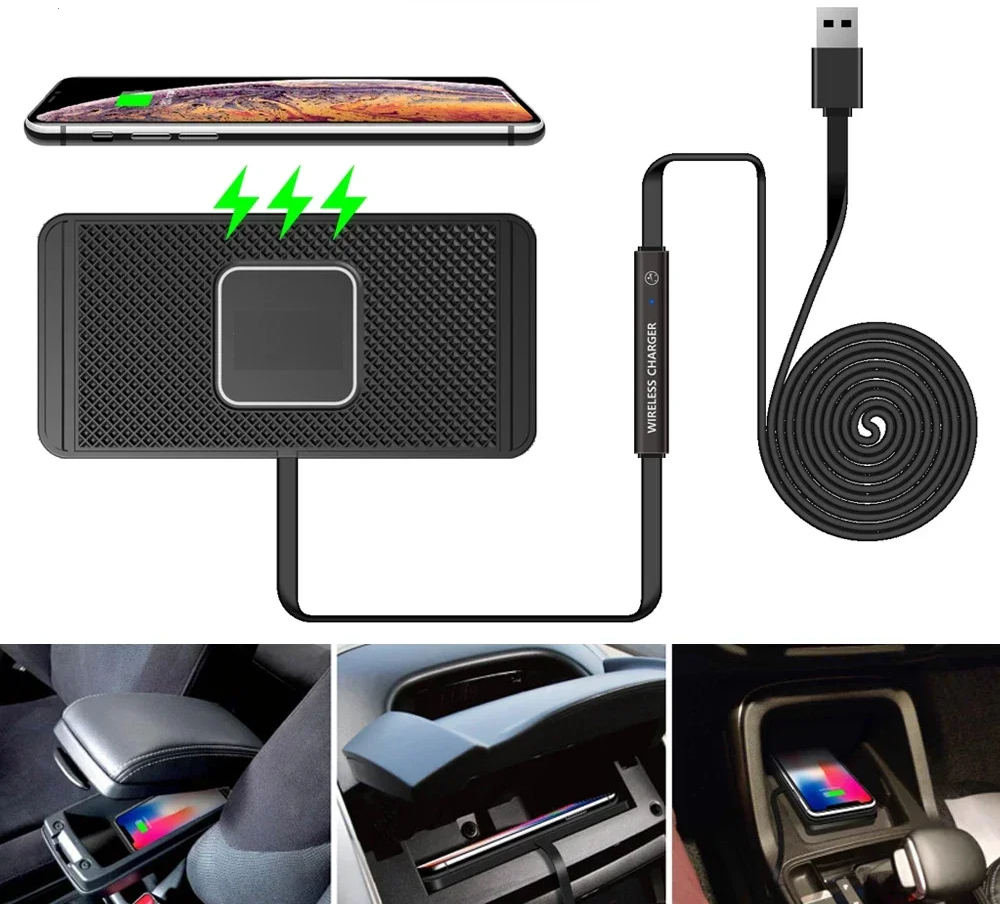 Chargeur Sans Fil Rapide Pour Voiture – Puissance Et Praticité Quotidienne