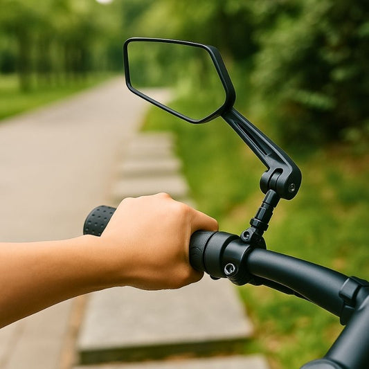 Espejo de bicicleta — Seguridad & Visión panorámica 