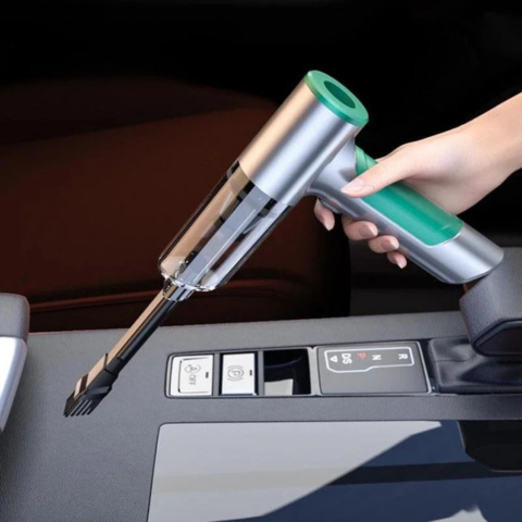 Vezeték Nélküli Porszívó 3 Az 1-ben Autóhoz – Teljes és Praktikus Tisztítás 