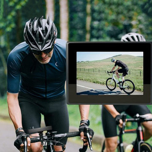 مرآة رقمية للدراجة - أمان معزز في الحركة 