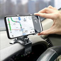 Support Téléphone Multifonctionnel Pour Voiture – Design Compact Et Installation Rapide