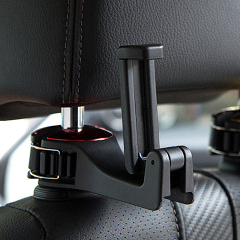 Soporte de teléfono y bolsa para reposacabezas – 2-en-1 práctico 