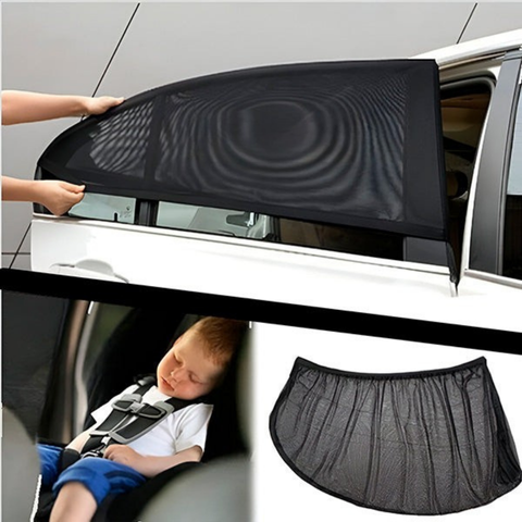 Set of 4 Car Sunshades – Quick Installation and Sun Protection 