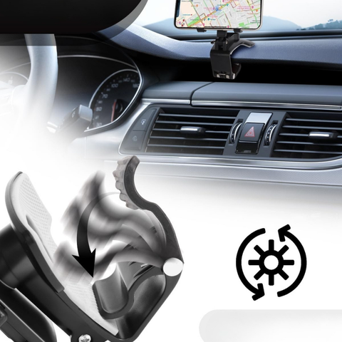 Support Téléphone Voiture – Maintien Fiable Et Design Compact