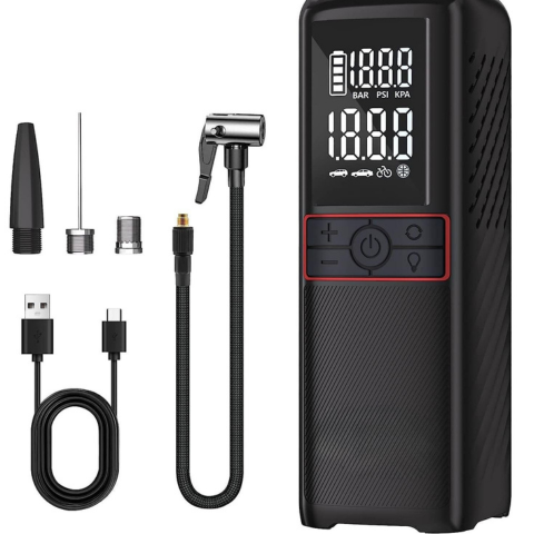 Compresor de Aire Portátil 160PSI — Compacto y Fácil de Transportar 