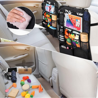 Organizador De Asiento Trasero De Coche — Almacenamiento Amplio Y Práctico 