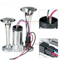 Superkrachtige Claxon Voor Voertuigen — Ultra Sterke Geluidswaarschuwingssignaal 