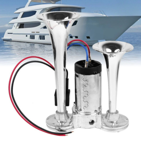 Superkrachtige Claxon Voor Voertuigen — Ultra Sterke Geluidswaarschuwingssignaal 