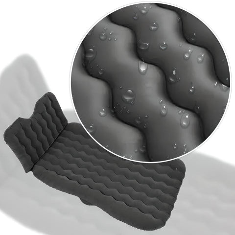 Oppustelig madras til bagsæde i bil – Praktisk og nem at installere 